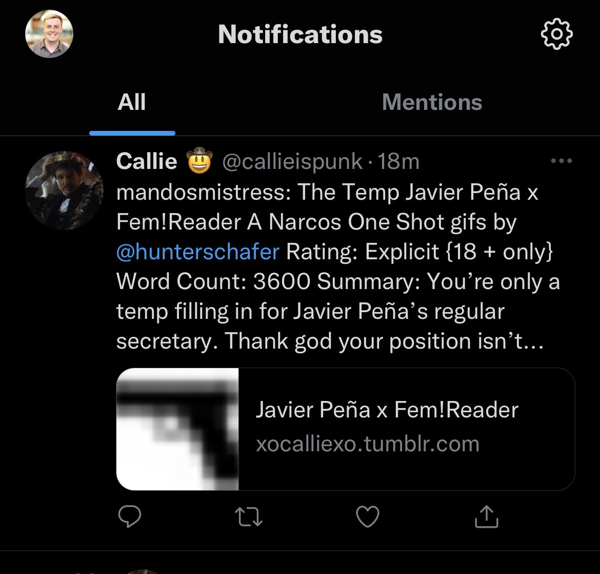 I thought I was done memeing on the name mixup on Twitter, but I guess I'm writing explicit fanfics now lol
