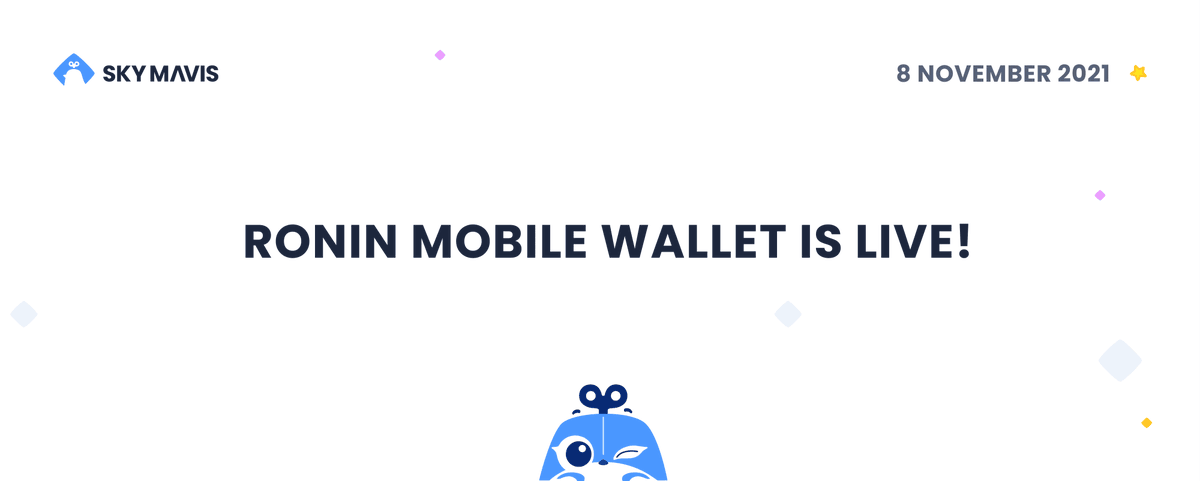 AxieInfinity's tweet image. The Ronin Mobile Wallet is live 📱🔥✨

We know that many of our community members rely on mobile phones for their Axie experiences. This wallet was built specifically to bring economic access to these players.

👇 Download on Android or i0S:
wallet.roninchain.com