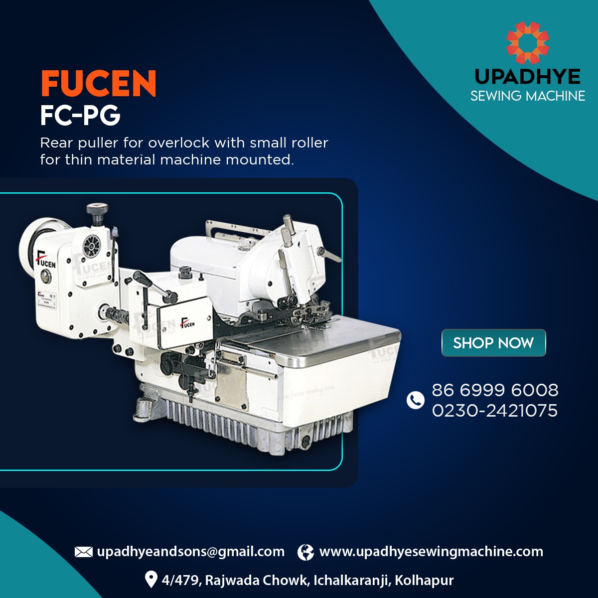 upadhye_sewing's tweet image. Rear puller for overlock with small roller (for thin material) machine mounted
Diameter 28mm roller For thin material

For Info Call 8669996008
Email:upadhyeandsons@gmail.com
Or
Visit:upadhyesewingmachine.com

#fucenmachine #lockstitchbuttonsewingmachine #overlockmachine