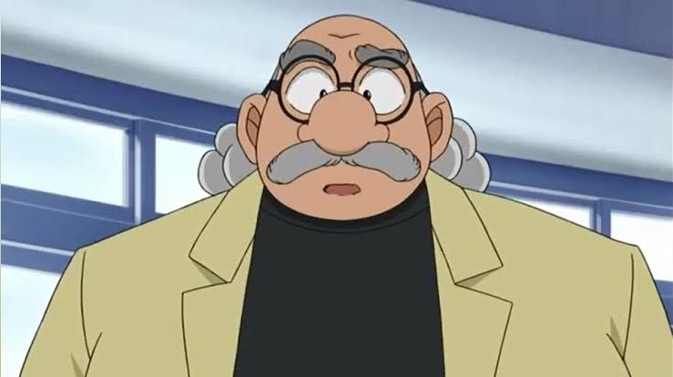 DConanParody's tweet photo. Professor Agasa. https://t.co/v4PaxqNfx3