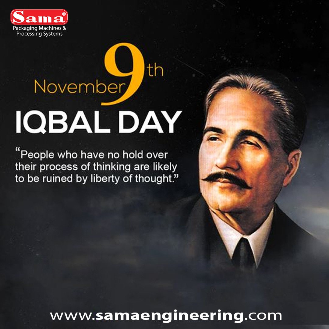 SAMAENGINEERING's tweet image. IQBAL DAY.

A dream that turned into reality.
Today we celebrate the man and his vision which made Pakistan possible.
Happy Iqbal Day!

#iqbalday #9november #samaengineering

@samaengineering.com