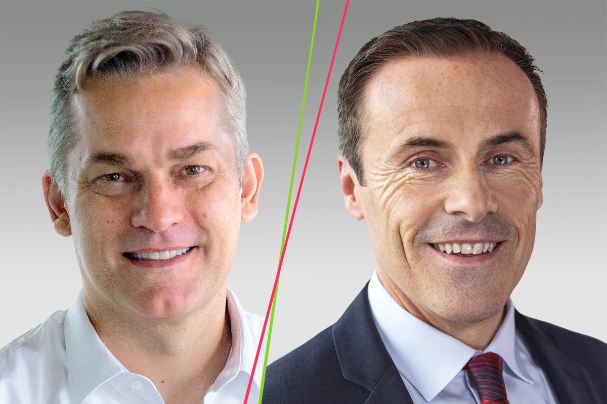 Bayer's tweet photo. Effective January 1, 2022 Rodrigo Santos joins the Board of Management &amp; follows as President of the Crop Science division succeeding Liam Condon, who will leave at the end of 2021. See here for more information: https://t.co/pxF6LydS2H 

#Q3 #TeamBayer https://t.co/artWBvBkmz