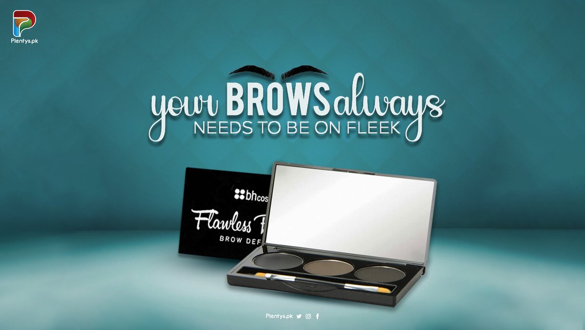 Plentyspk's tweet photo. Make sure your brows are always on fleek with the BH Cosmetic Flawless Brown Trio Brow Defining Kit. 
Visit https://t.co/oGr8TKGGnY to place your order now. 

#Plentyspk #ScrollKaroShopKaro #ecommercebusiness #onlineshoppingstore #makeup #browkit https://t.co/we8GMSala7