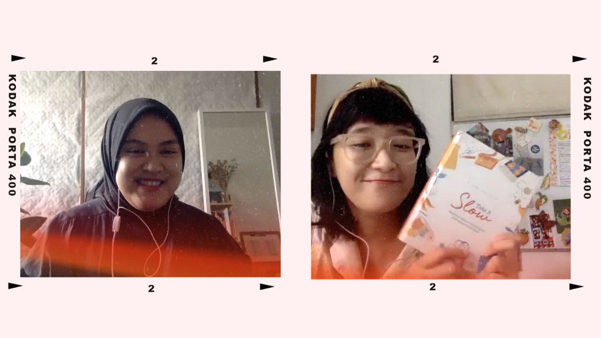 alivegurl's tweet photo. Bincang-bincang seputar #TakeItSlowBook bareng @vinaulia 🫖 di sini: https://t.co/uw3pi4D028 https://t.co/yqqUxuW5yU