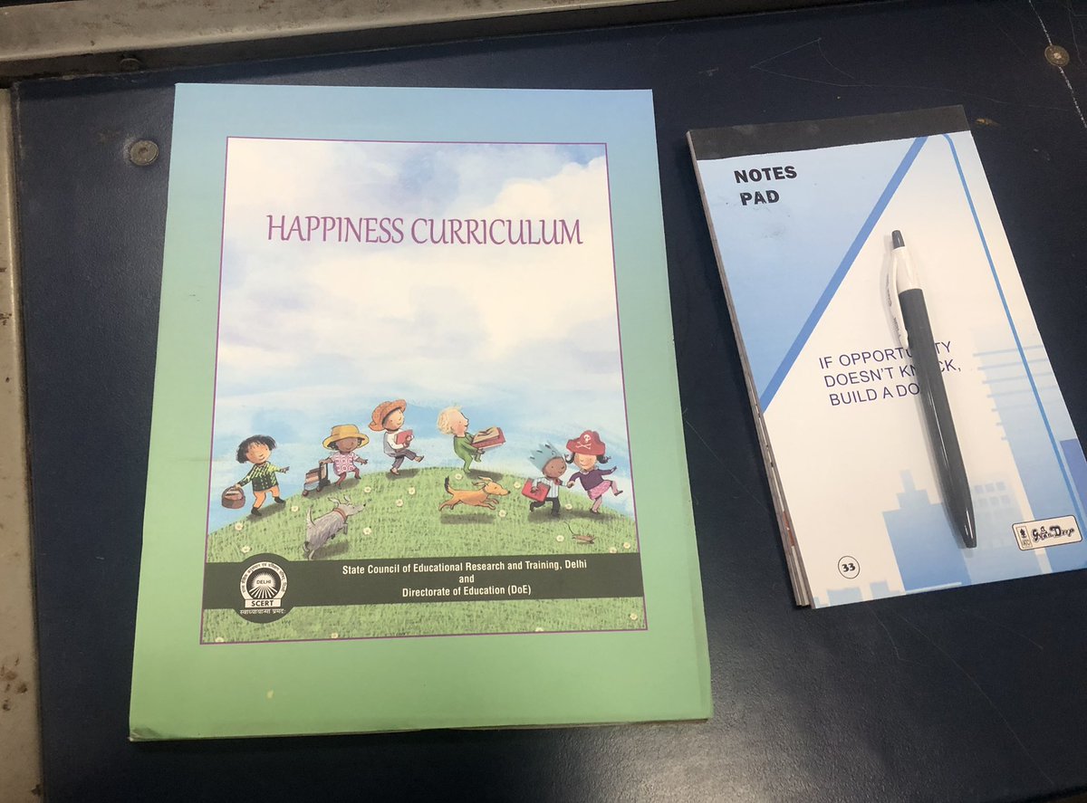 IamCJha's tweet photo. #DelhiEducationRevolution 

Our Principals &amp; HOSs play a vital role to implement any curriculum effectively in the schools.

To get them on same page @Dir_Education is organising an Orientation Programme regarding @HappinessDelhi 

@Minister_Edu @msisodia 
@PbpandeyB @shail2018 https://t.co/0FR2YchKS4
