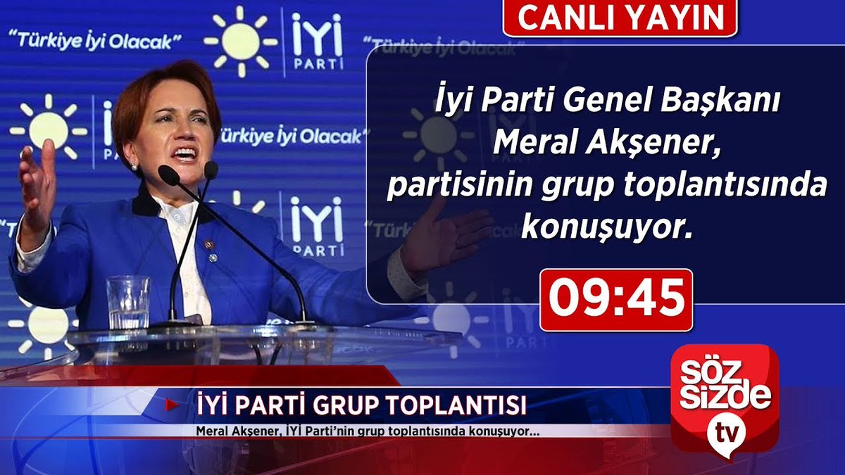 İYİ Parti Grup Toplantısı | 09.11.2021 CANLI

youtu.be/WmJw8ry7p-U