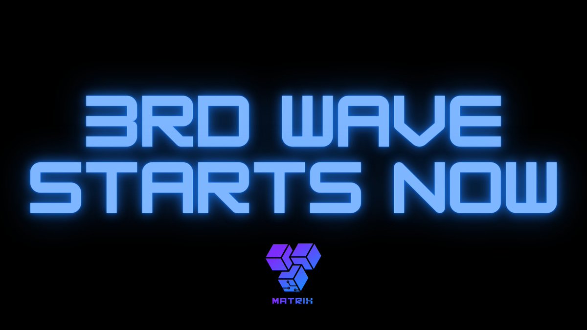 WORLD3_AI's tweet image. 🚨ATTENTION🚨

🔥The third wave has officially begun🔥

Good luck selected applicants, we hope to see you in Matrix World

#MatrixWorld #Metaverse