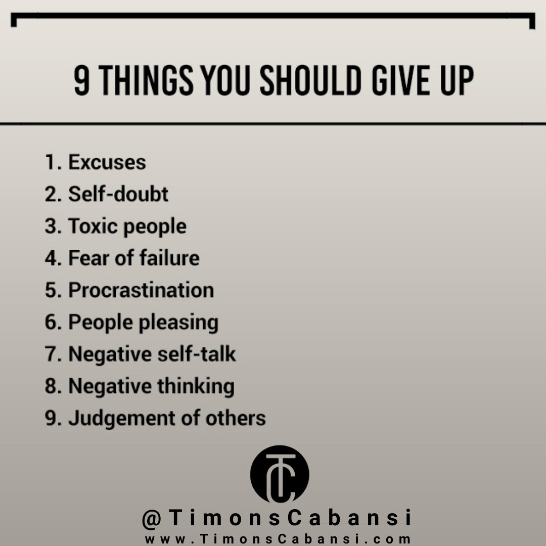 TimonsCabansi's tweet photo. 123456789 things to give up... π
#interestingfacts #factsdaily #timonscabansi #didyouknowfacts #amazingfacts #funfacts #motivation #didyouknow #knowledge #dailyfacts #knowledgeispower #education #love https://t.co/xjfFSTf7nR