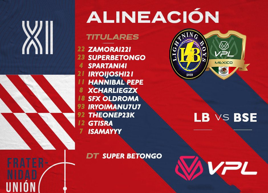 LightningBoysOf's tweet photo. 🚨𝙈𝘼𝙏𝘾𝙃 𝘿𝘼𝙔🚨
¡Hoy nuestros #Boys dan inicio a la temporada de @VplMexico!🏆
🆚| @FcNepe ✈️
🕙| 22:30 HR CDMX 🇲🇽
📺| EN VIVO por Twitch: https://t.co/PWaYaiBQYa
#DaleLightning⚡️#ProClubs #eSports #FIFA22 #VPL 🎮 https://t.co/4zlMoc4xXY