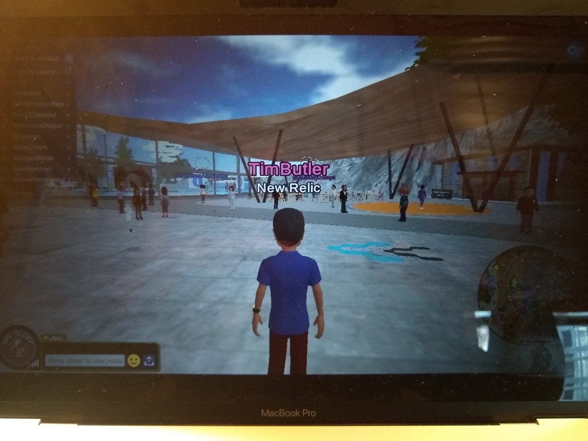 PDXTimB's tweet image. #Afrotech2021 day 1 was fun!  Got to meet some new people and reconnect with a few people I already know.  Can&apos;t wait to make more connections and chat about career opportunities @newrelic! #BlackTechTwitter