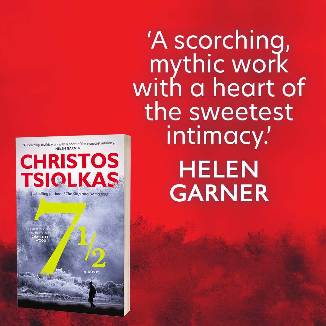 AllenAndUnwin's tweet photo. #SevenAndAHalf is a breathtaking novel about finding joy &amp; beauty in a raging &amp; punitive world, about the refractions of memory &amp; time. Most subversive of all, it's about the mystery of art &amp; its creation from the award-winning author of Damascus &amp; The Slap, #ChristosTsiolkas. https://t.co/YA0NZCYwm0