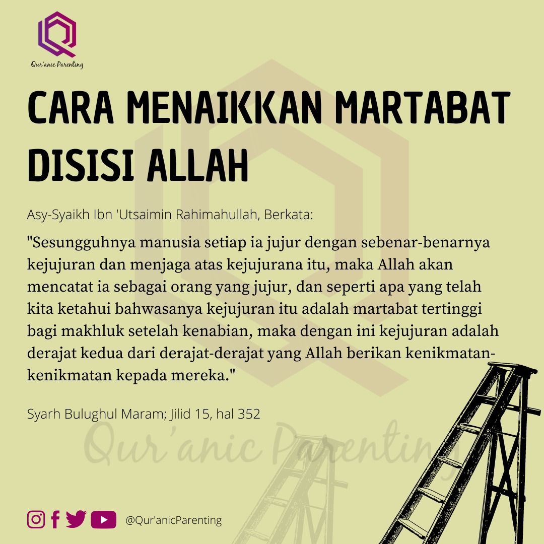 parenting_qur's tweet photo. @parenting_qur
"Jika di hadapan manusia kita berlomba-lomba untuk mencapai kedudukan yang tinggi, lalu mengapa di hadapan ALLAH kita tidak berlomba-lomba untuk mencapai kedudukan yang tinggi???"
Mari berlomba-lomba dihadapan ALLAH 
@ustadzdidik @wadimubarak https://t.co/h29dPdkcno