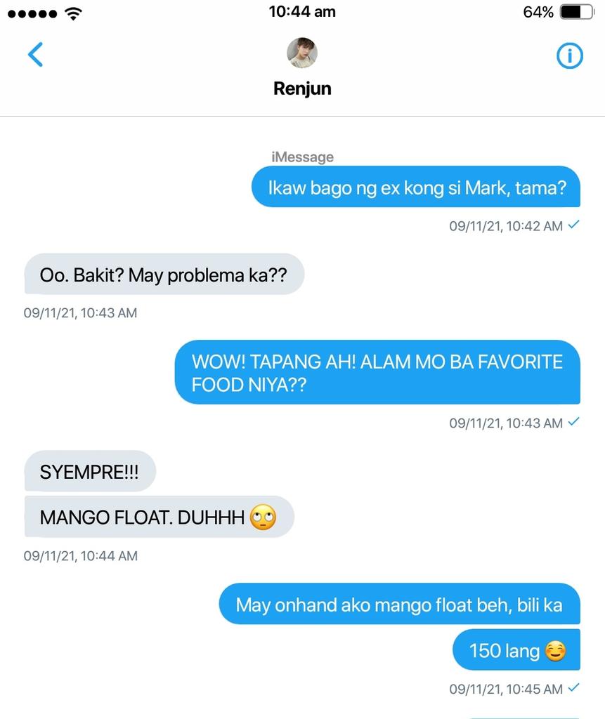 zeewritez's tweet photo. #markrenhyuck one tweet "mango float" :)) https://t.co/322HsqKz0b