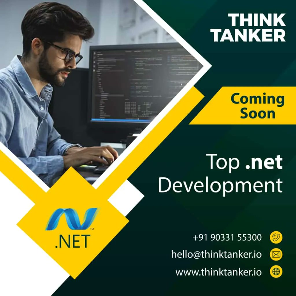 thinktankertech's tweet image. One of the best things about .NET is that it is based on Object Oriented Programming (OOP).
#dotnetdevelopmentcompany
#dotnetdevelopment