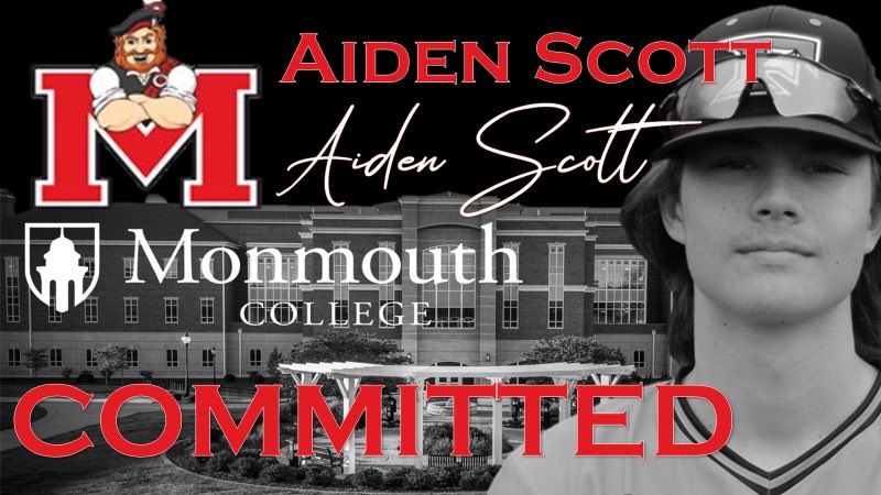 I’d like to announce that I have decided to further my academic and baseball career at Monmouth College!! I want to thank all of my coaches and family who have helped me through my journey!! #rollscots <a href="/CoachCleazy/">Kevin Clark</a> <a href="/coachbetourne/">alan betourne</a> <a href="/MonmouthCollege/">Monmouth College</a> <a href="/Kbrand1980/">Kevin Brand</a> And coach Glenn