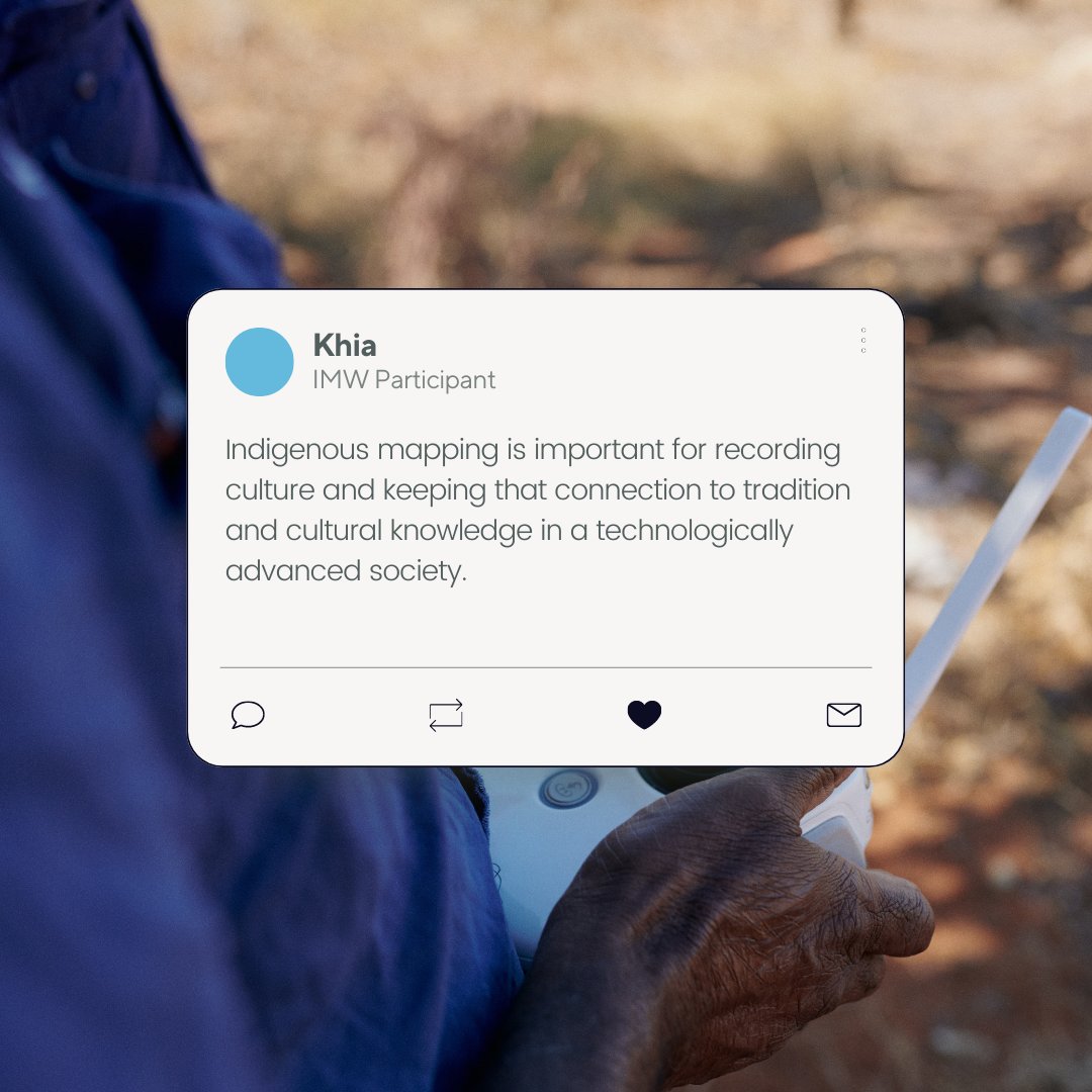winyama_au's tweet image. Why is #IndigenousMapping important? 

We asked our #IMWauOD community for their thoughts. This is what they said 💬

Apply to access our IMW - On Demand platform to join in the learning: bit.ly/3o0ucfu

#IndigenousRangers #CaringForCountry