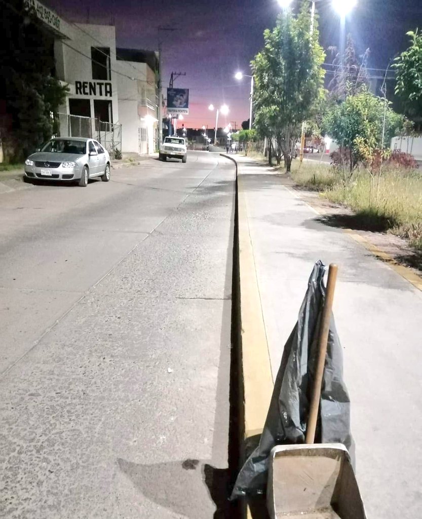 Guadalupe ❤️ #CiudadDeBienYdeProgreso, limpia e iluminada 🧹💡