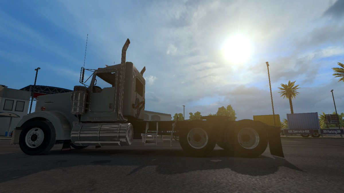 IAmSuburban's tweet photo. January of 2017: I bought my first rig, a Kenworth W900 Day Cab.
Over 4 years of game improvements and content additions later, here I am still hauling, now in a 2020 Freightliner Cascadia.
Love this game!
@SCSsoftware
@KenworthTruckCo
@freightliner
#AmericanTruckSimulator https://t.co/fUY3rHMQNs