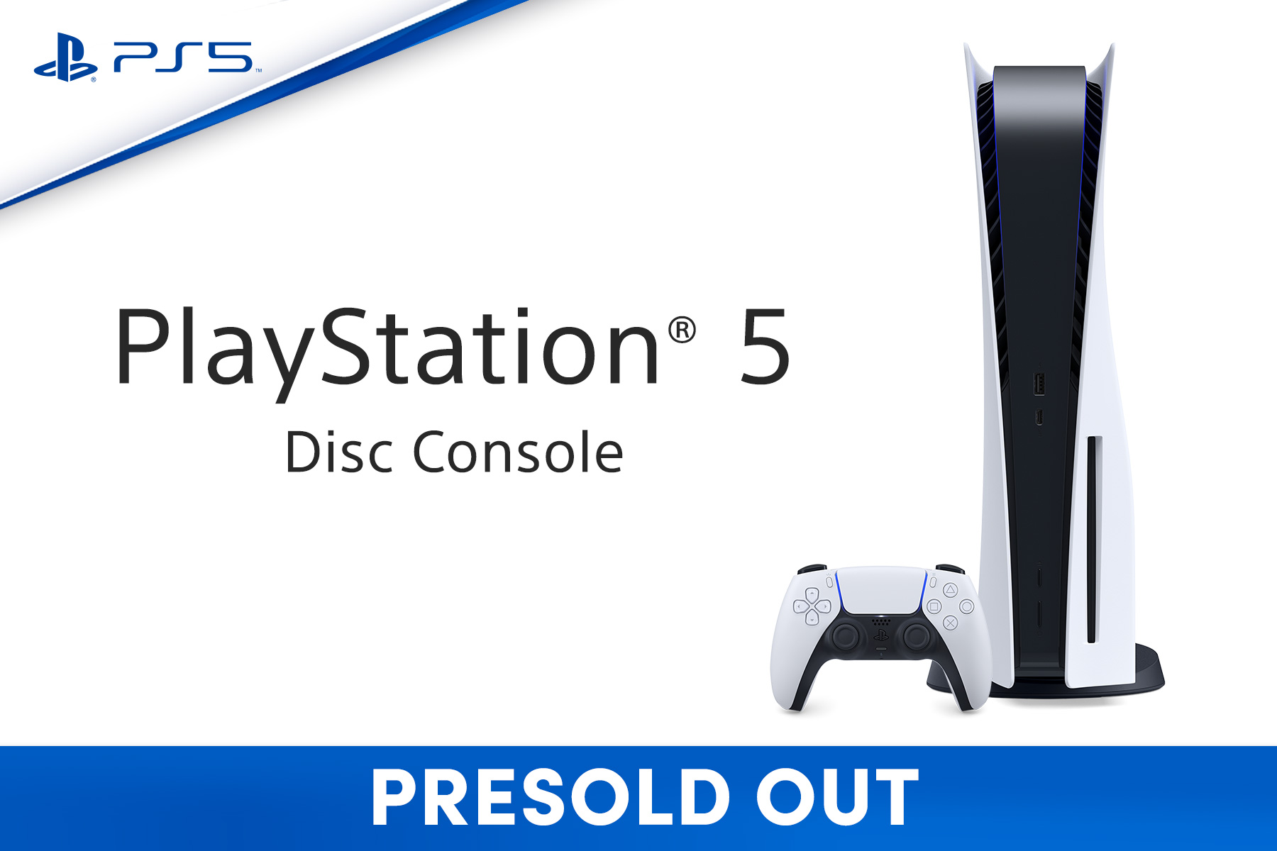 EB Games Australia on Twitter: "IMPORTANT UPDATE: The PlayStation 5 Disc  Console has been presold out! At the moment there is no update on when more  units will be available. https://t.co/Z2wssmJGN9" /