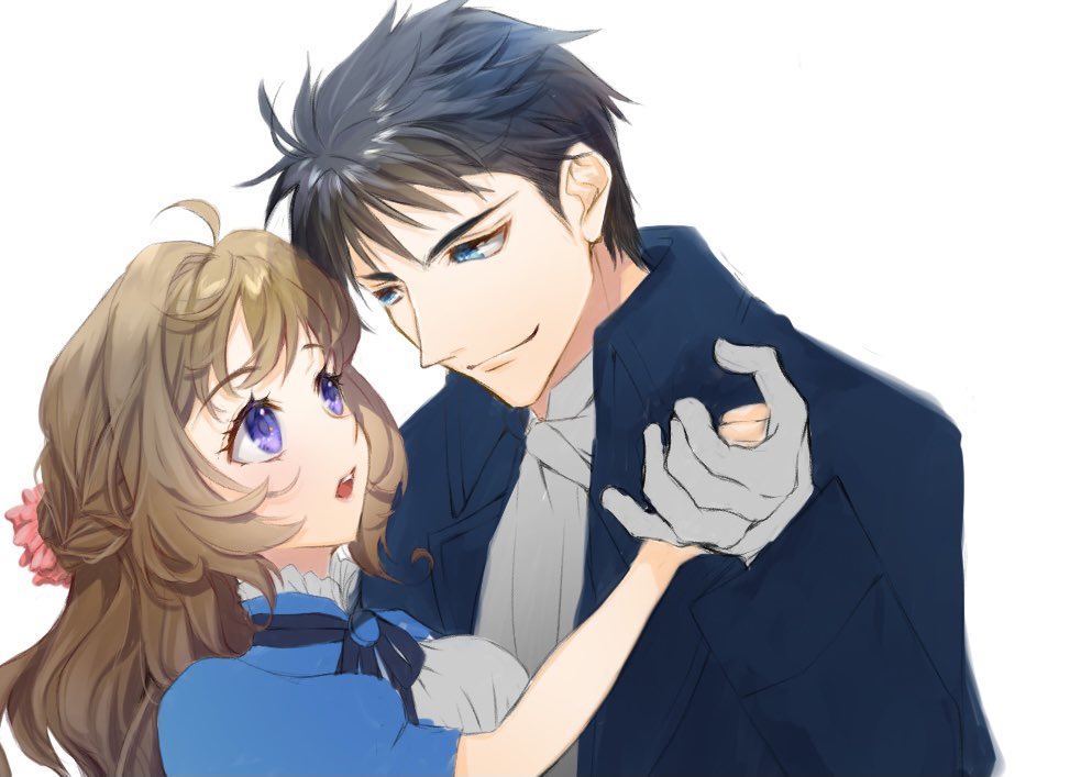 ラフのイジワルそうな顔からだいぶ優しい顔になったなルイ(こっちの顔も嫌いじゃない)。
そして前回の話を読んで変えてた途中経過。 