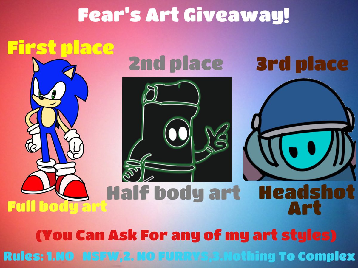 Art giveaway. Like and retweet to enter and I’ll end the poll in 3 days!