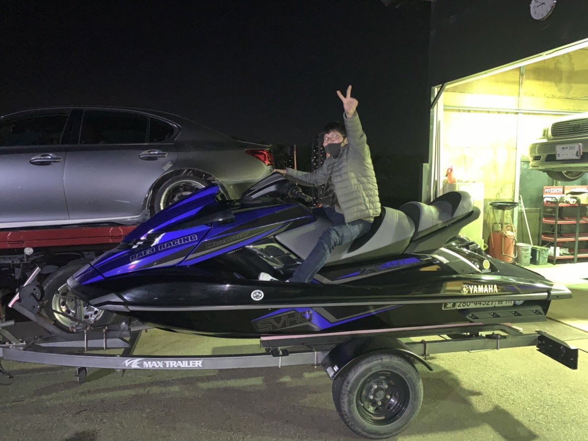yuta0109funmon's tweet photo. ✌️愛機が増えたので来年は✌️
✌️こちらで楽しみたいと思います✌️
YAMAHA FX SVHO 2014年式
#ジェットスキー
#YAMAHA
#jetski
#FXSVHO https://t.co/JEwBVCzQZo