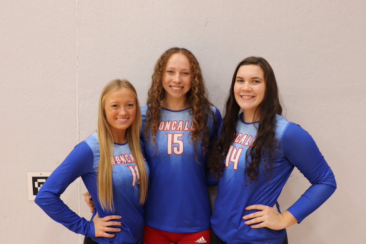 Roncalli_vball's tweet photo. What an Accomplishment👏🏼 @EmmaHalter1 was named to the 1st team All-State.  @omurphy27 and @sarah_lezon named to the 2nd team All-State. So Deserving 👑 👑👑 #igyb @ihsvca https://t.co/i3RHhsXasU