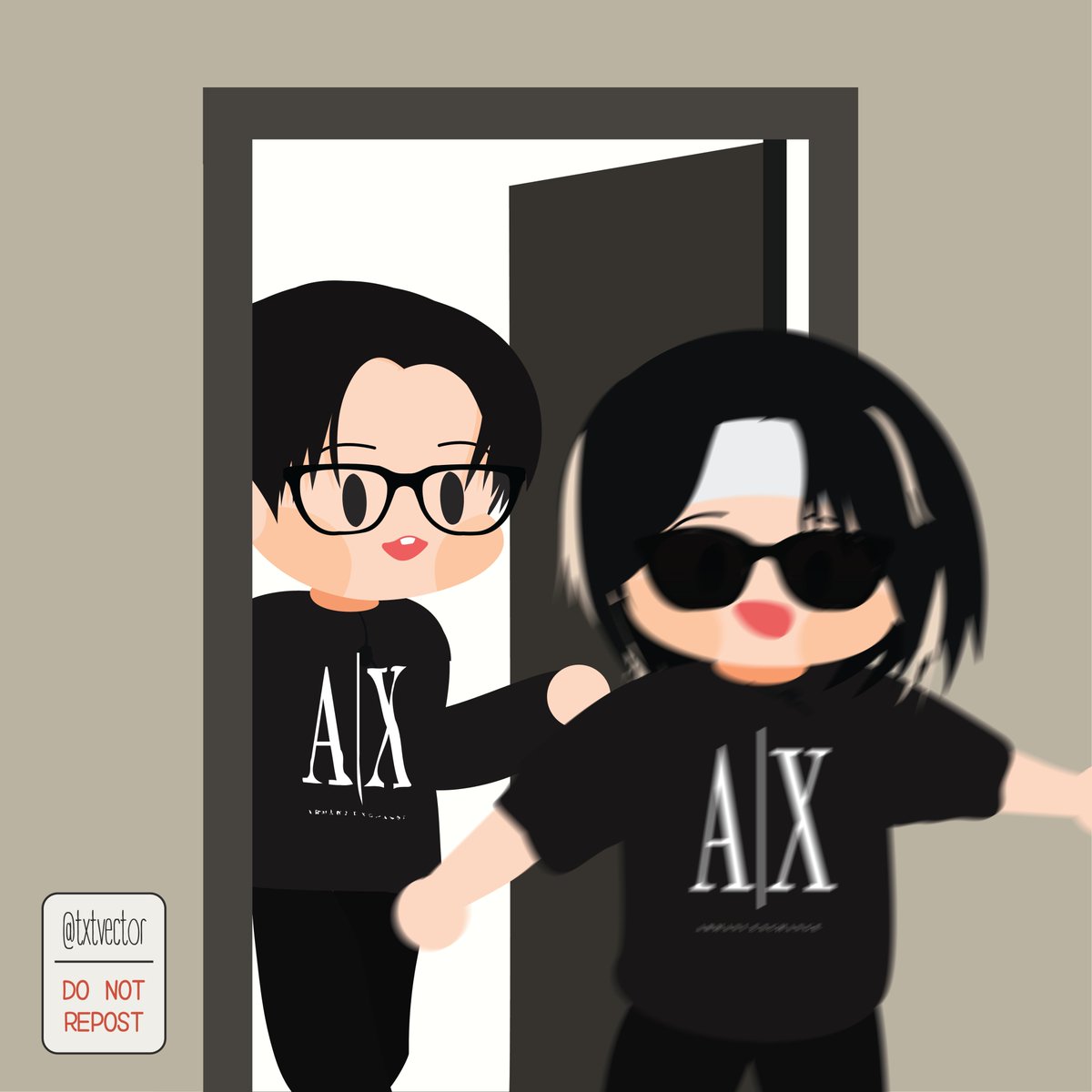 txtvector's tweet photo. 🦊🐻🖤

#TXTfanart #연준 #범규
#투모로우바이투게더 https://t.co/Oz7bhHtvZT
