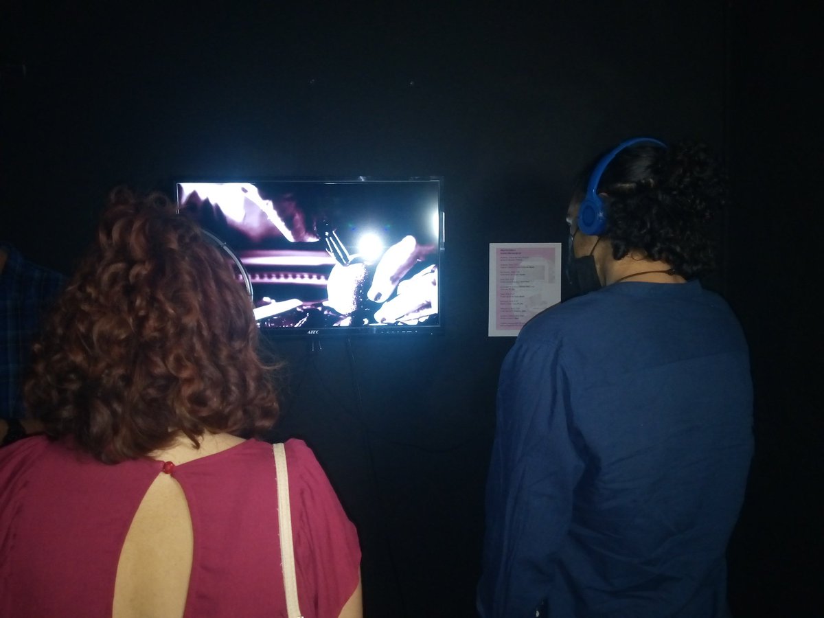 radiocamaguey's tweet photo. Atemperado a la situación epidemiológica actual y con récord de participación de obras inscritas quedó inaugurada la novena edición del Festival Internacional de #Videoarte de #Camaguey #FIVAC con sede en el proyecto sociocultural El Circuito
✒📸 @ClaudiaArtiles3 https://t.co/nkH1vTbdNJ