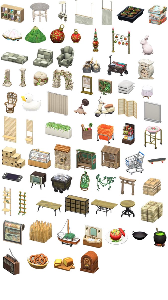 boouwu_acnh's tweet photo. these are the items im looking for !! https://t.co/cnLt3lrAVb