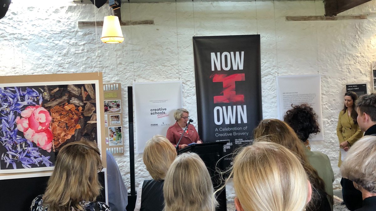 Thank you elder Freda Ogilvie for the warming Welcome to Country ~ teaching us how to say "this is my land, this is your land, this is our land" #Fremantle <a href="/formwa/">FORM</a> <a href="/IndSchoolsWA/">Independant Schools Western Australia</a> <a href="/lamis_sabra/">Lamis Sabra</a>