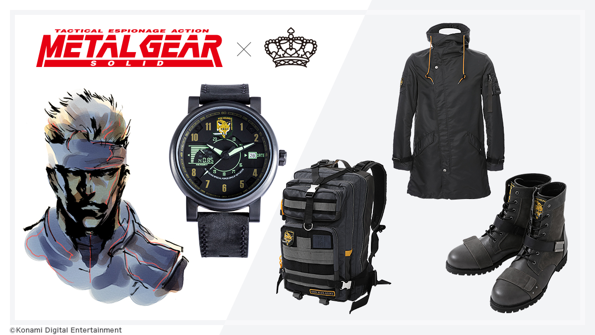 LIMITED 】 『メタルギア』シリーズとのコラボアイテム。 「ソリッド