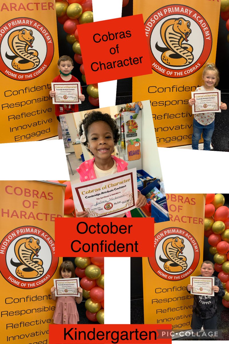 HudsonPrimary's tweet photo. Cobras of Character October Confident Student of the Month Congratulations! https://t.co/skNdh32nOb