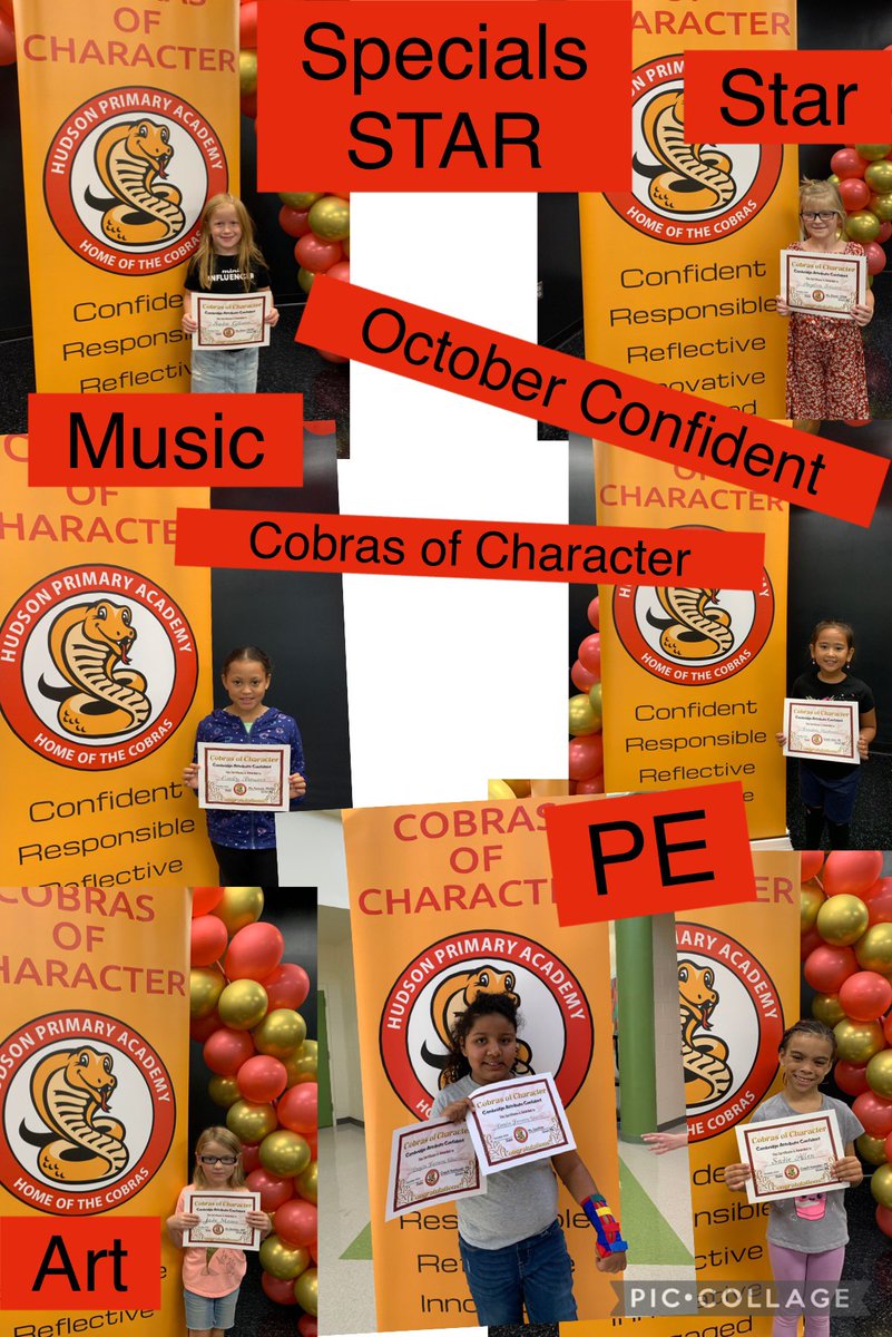 HudsonPrimary's tweet photo. Cobras of Character October Confident student of the month Congratulations https://t.co/vyYc6RFTzX