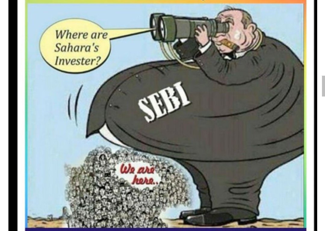 SaharaSEBI's tweet photo. @ZeeNews @sudhirchaudhary The conflict between (SAHARA INDIA and SEBI) cause more problem for investors. No one is raising this issue in any platform.There are more than 3 crore investors. It affects more than 15 crore people(Investors+Family). https://t.co/8iBE9fBq4O