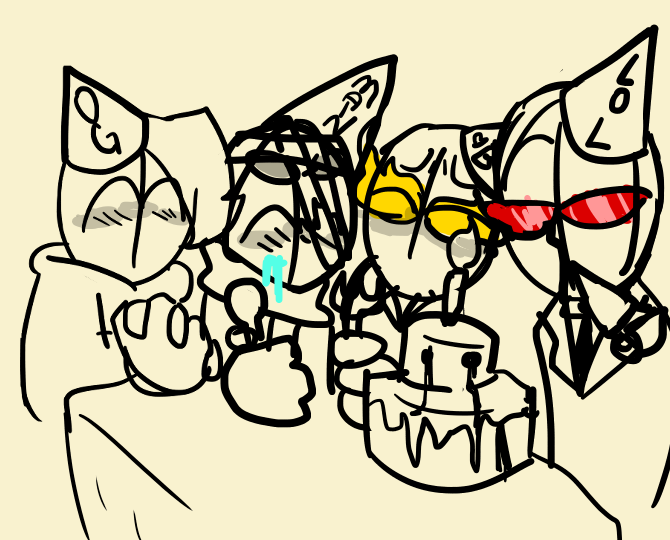 maskedTeatime's tweet photo. birthday combat boys (the grunt on the very left is gruntdures, my first madness oc) #birthday #art #madnesscombat #madnesscombatoc #madnessoc #digitalart #happybirthday #cake https://t.co/hxQ2CZAhMl