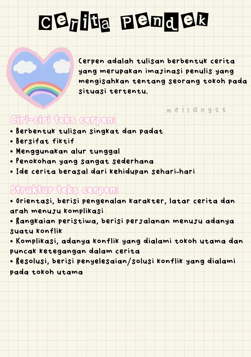 jmathstudy's tweet photo. 🍩◞ ᳝ ࣪ catatan bahasa indonesia: bab 3 — menyusun cerita pendek
#jmathnotes https://t.co/XkkywCLGfF