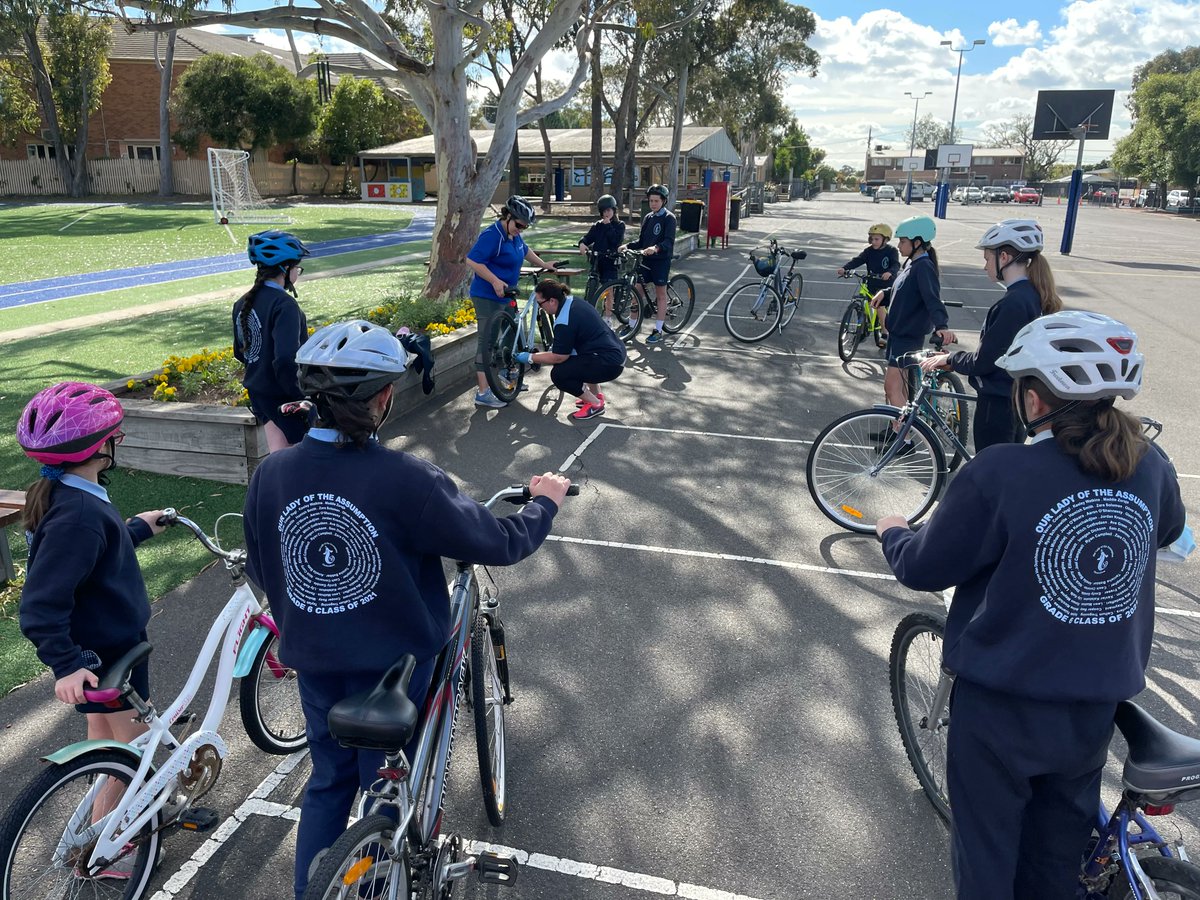 olacheltenham's tweet photo. 🚲 #BikeEd #Grade6
🌞 The happiest of days - a bike ride in sunshine! 🚴
#olacheltenham #catholicmelb #cheltenham #kingstoncitycouncil #primaryschool #community https://t.co/zvOdERkljj