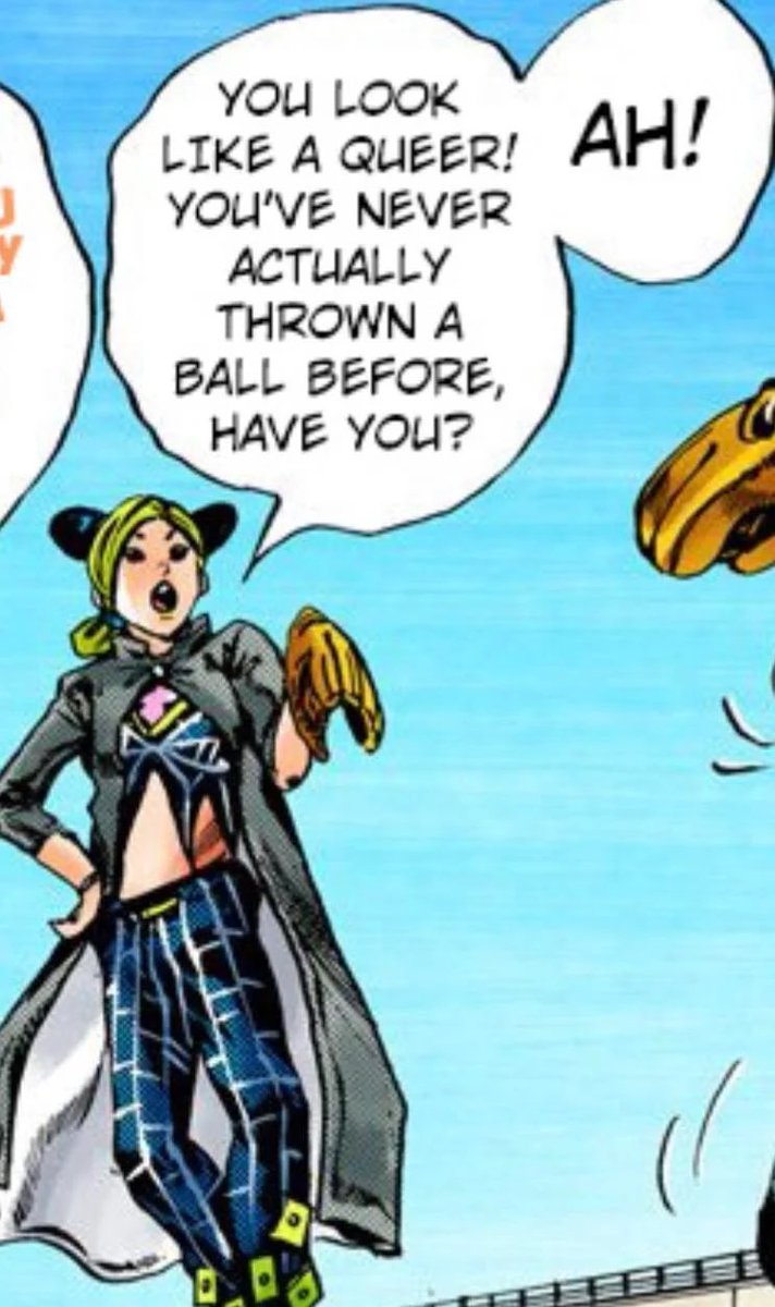 Animated homophobic Jolyne real 