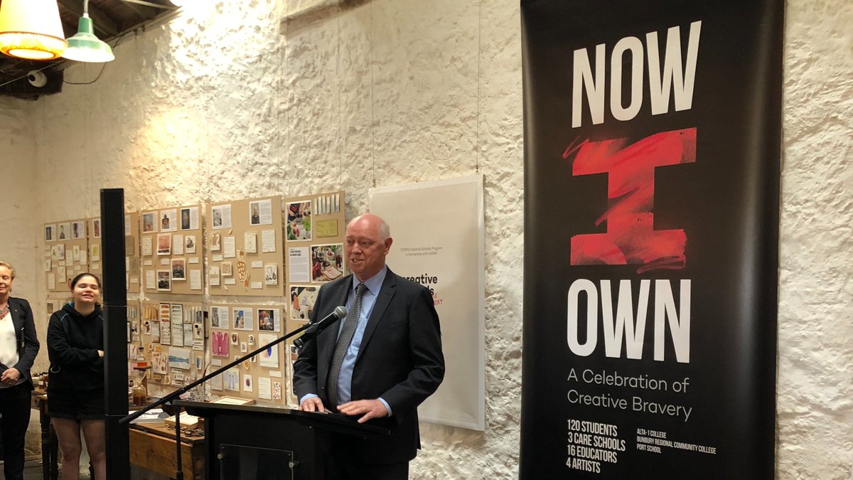 "We want to really understand why you do what you do, we are here to support you. There are statements from young people here that are very inspiring. A program like this is truly essential" ~ Thank you Colin Pettit @CCYPWA | <a href="/formwa/">FORM</a> <a href="/IndSchoolsWA/">Independant Schools Western Australia</a> <a href="/lamis_sabra/">Lamis Sabra</a>