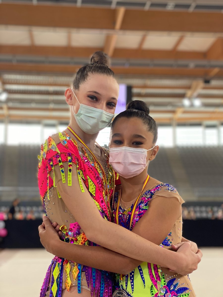 deportesavila's tweet photo. #GimnasiaRítmica I Berta Rueda e Isaura Azcona, subcampeonas autonómicas
https://t.co/G1clfpFLgs https://t.co/S1OUL3qjaS