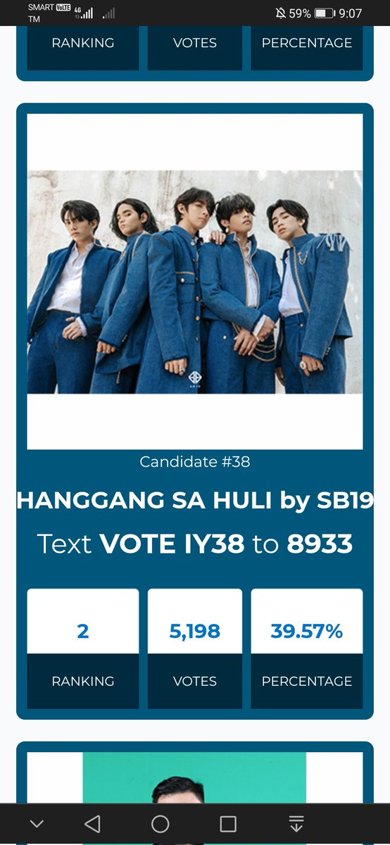 MariaEmilyuhhh's tweet photo. @JeremyD39070173 @SB19Official Yan poo type niyo:
VOTE IY38 send to 8933
VOTE IY24 send to 8933 pa rin https://t.co/Elm4JxvKnY