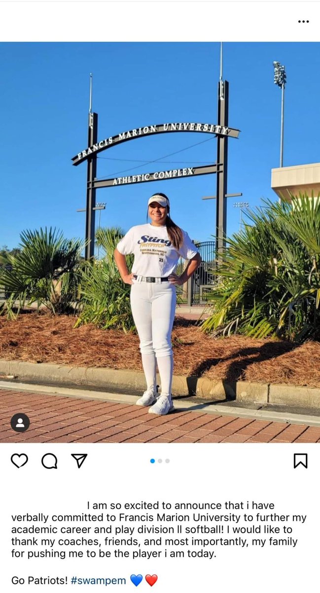 Official...its Francis Marion for this west coast kid!  Congrats Jordan Rivera!  #stingitupjesus #OutOfLove