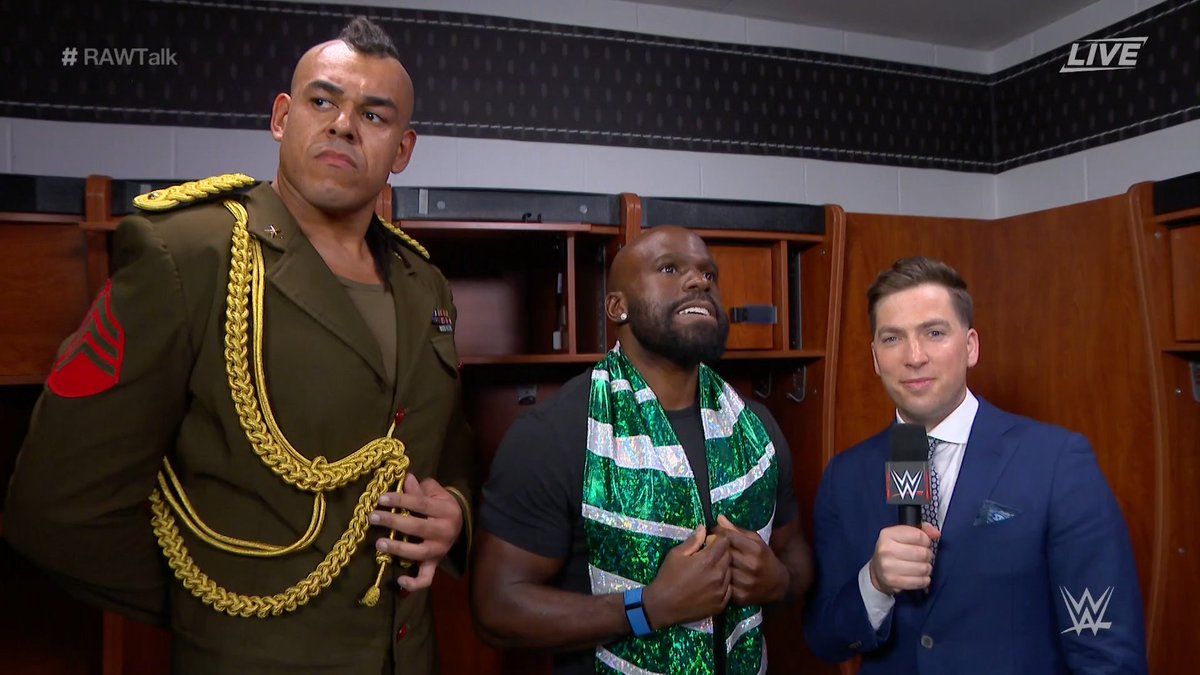 WWENetwork's tweet image. We're joined by @WWEApollo and @CommanderAzeez on #RAWTalk!

@peacockTV
#WWERaw