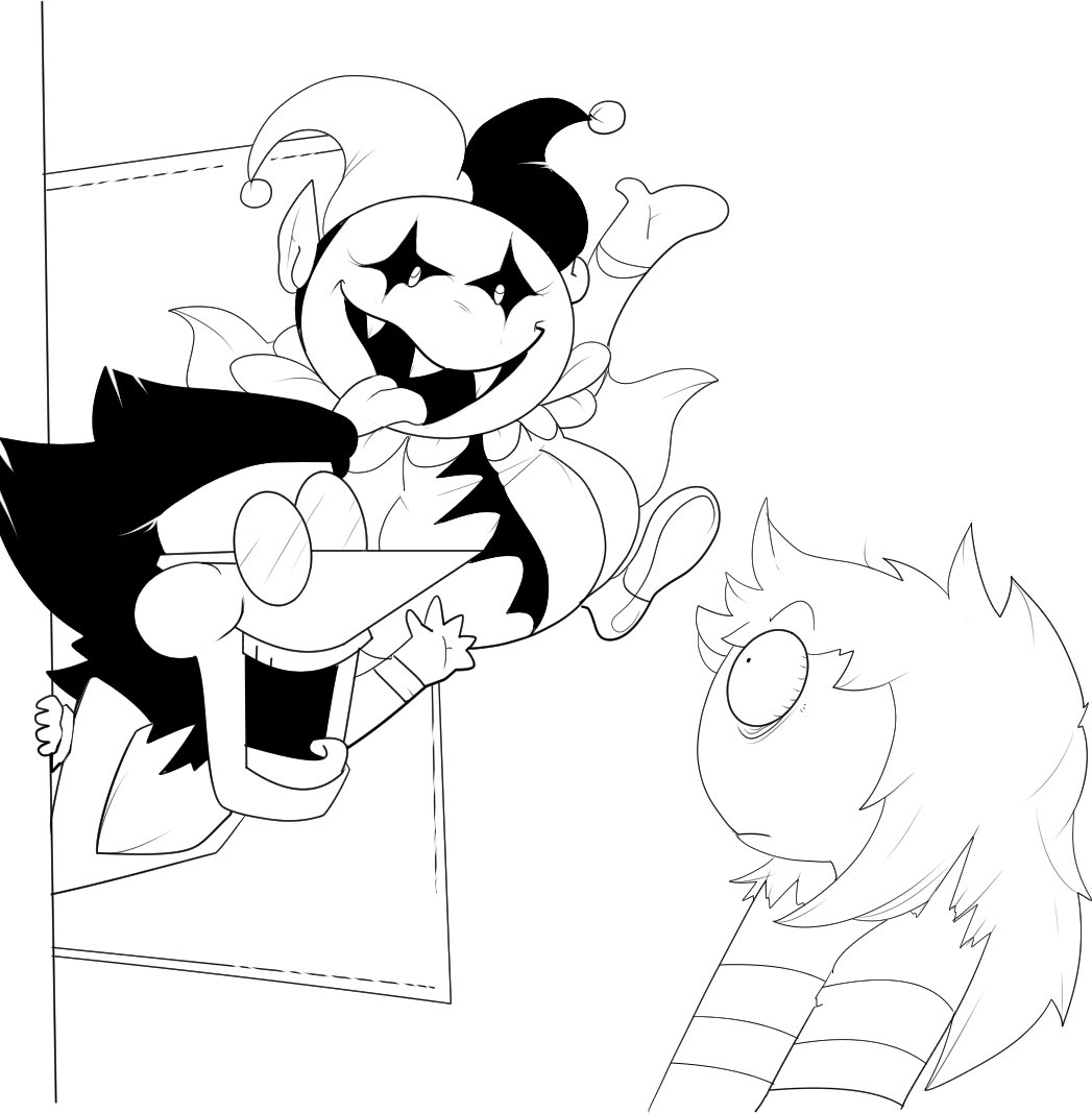 (WiP) Devilsknife & Dealmaker
#Deltarune #Undertale 