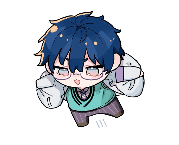 #まめねことレオス 
ダクソ実況の落下シーンで一瞬頭をよぎった謎の絵 