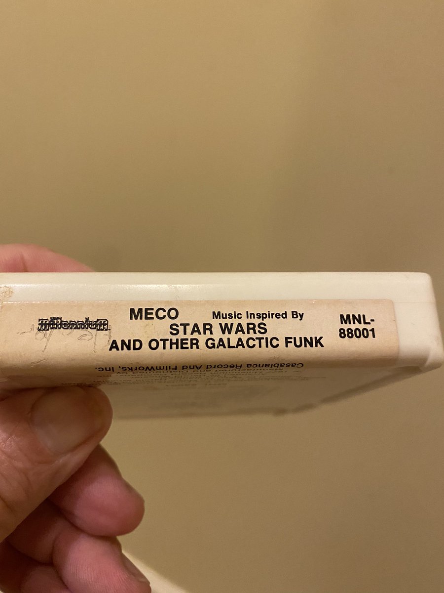 fletch38blues's tweet photo. @GalacticFunk I’m guessing @Stanton_Moore or one of the guys had this in late 70’s or early 80’s…… #GalacticFunk #8track https://t.co/CZVV4kSJQj