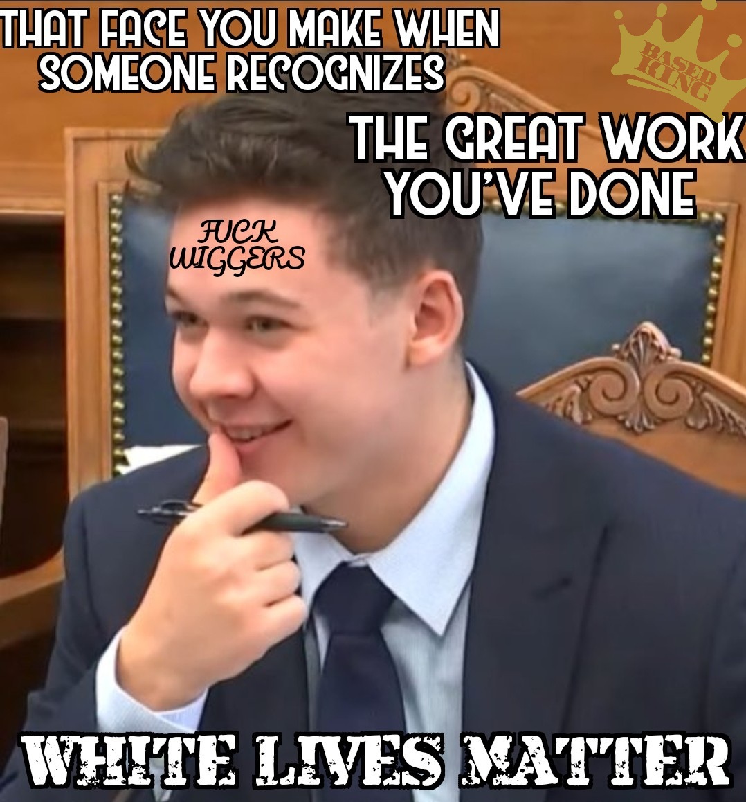 JesseWBasedKing's tweet photo. Police your own streets they said.
#whitelivesmatter
#freekyle
#fukwigg€rs
#altwhite
#altwhites
#altright
#thegoat
#muzzlecontrol
#kingshit
#DOGE https://t.co/zfNQIjEKDC