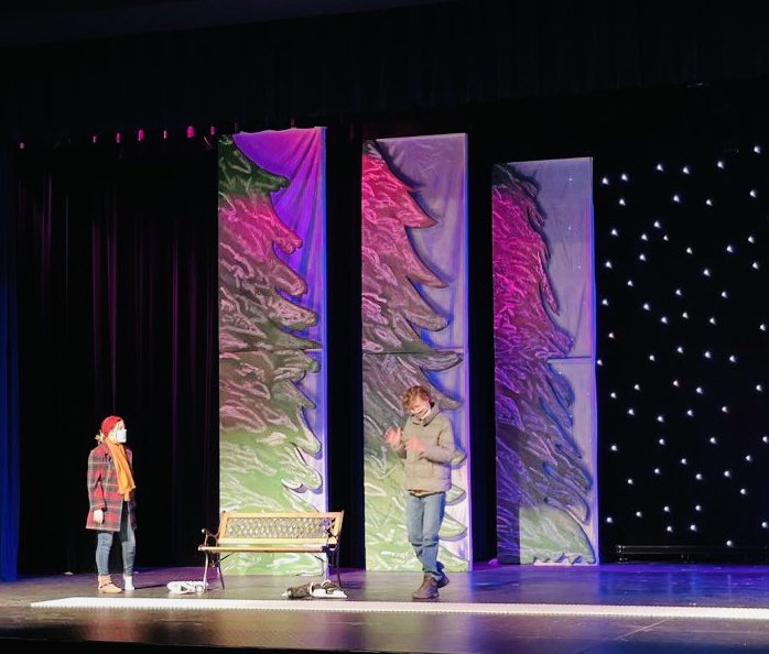220Arts's tweet photo. Somewhere between reality &amp; fiction is a non-existent town in Maine. On a cold Friday night we get the chance to meet a cast of characters at various tipping points in their relationships. Get your tickets now for the @BarringtonHS220 fall play, “Almost, Maine.” #seethestudent220 https://t.co/ilGapDzpeF