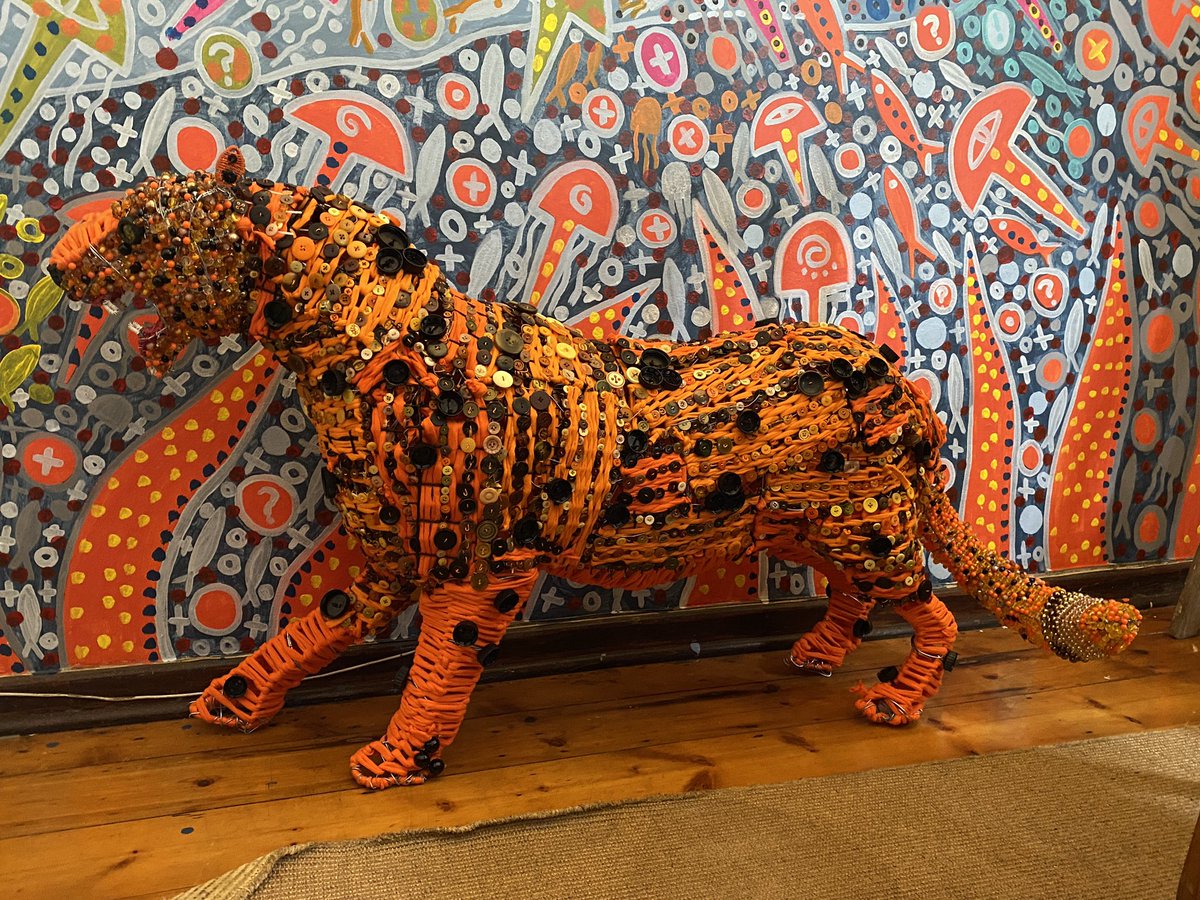umcebodesign's tweet photo. Yesterday we also handed over the completed leopard we have been working on with Robyn Schlemmer and her Tech Students at Clifton- as part of their Big 5 Collection 🙏 https://t.co/dQMcI7lNrj